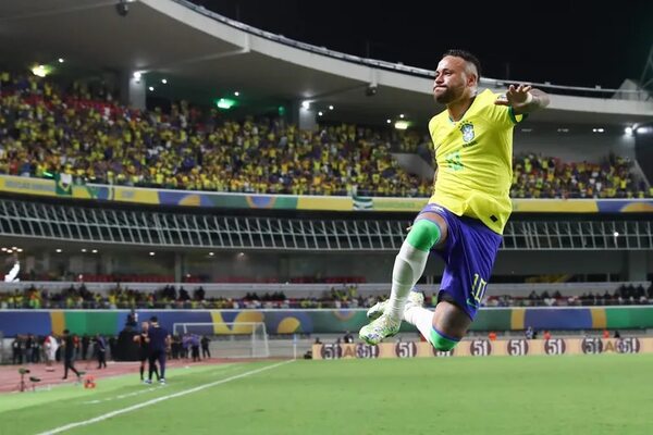 Brasil se pone al frente en las eliminatorias con goleada y exhibición de Neymar - Fútbol Internacional - ABC Color