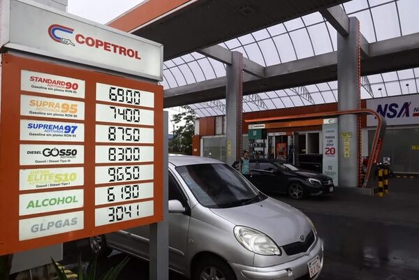 Más emblemas suben G. 800/l el precio del diésel común y G. 600/l las naftas - Economía - ABC Color