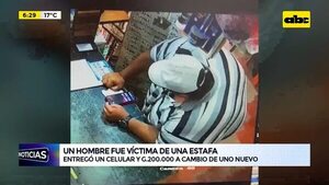 Video: Un hombre fue víctima de una estafa  - ABC Noticias - ABC Color