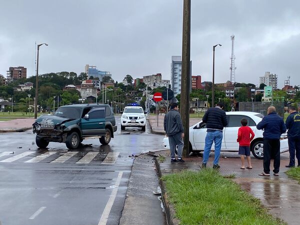 Nuevo accidente de tránsito en la avenida Mariscal Lopez de Encarnación