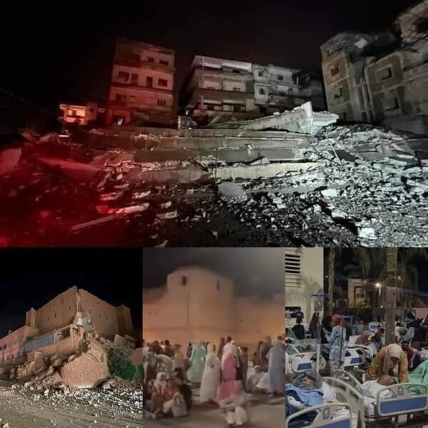 TERREMOTO EN MARRUECOS DEJA CENTENARES DE VÍCTIMAS