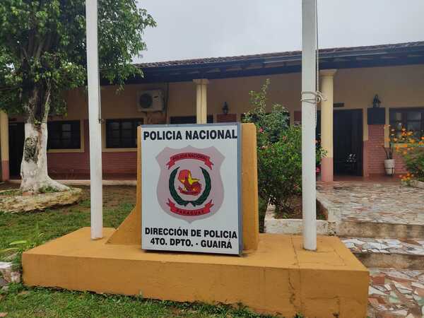Informe policial del departamento de Guairá.
