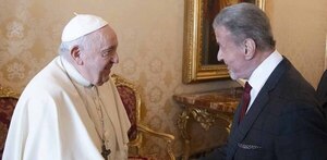 Diario HOY | El papa Francisco recibe al actor Sylvester Stallone en el Vaticano