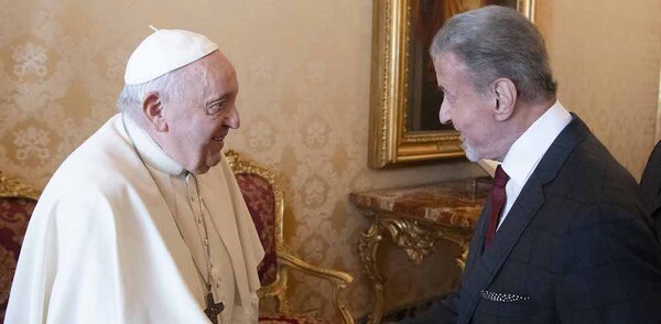 Diario HOY | El papa Francisco recibe al actor Sylvester Stallone en el Vaticano