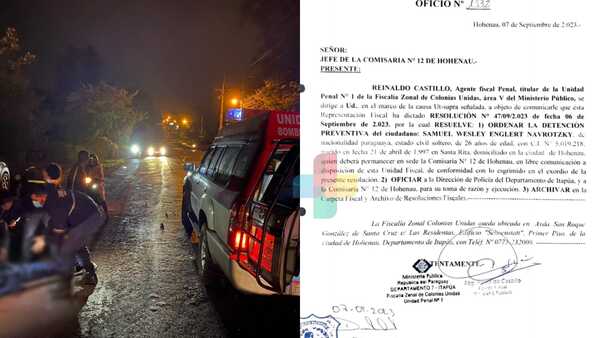 Orden de captura para el hijo de empresario tras trágico accidente en Hohenau