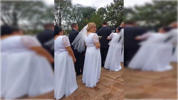 [VIDEO] Unas 59 parejas dieron el "sí, acepto" en emotiva boda comunitaria