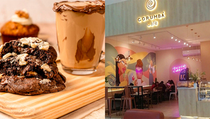 El café con cookies, un buen motivo para conocer Corumba Café (en Shopping Mariano)