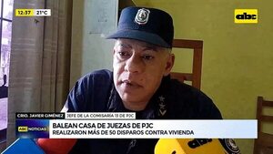 Video: Balean casa de juezas de PJC - ABC Noticias - ABC Color