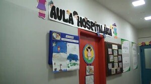 El aula hospitalaria brinda apoyo educativo a niños internados en el hospital regional de Encarnación