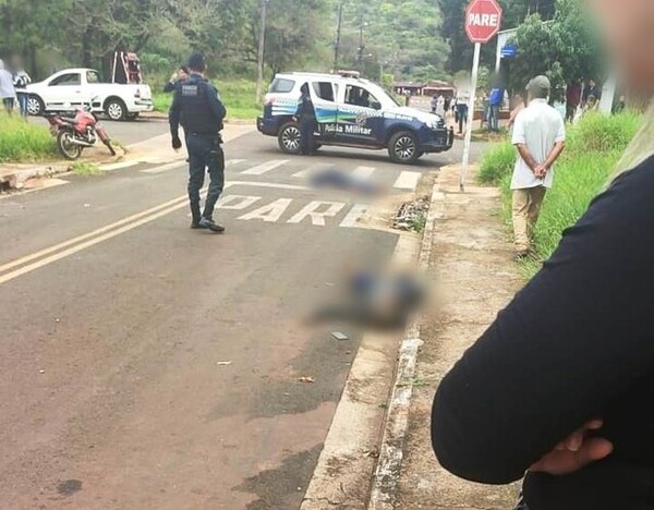Dos hombres son asesinados a tiros en plena calle de Ponta Porâ