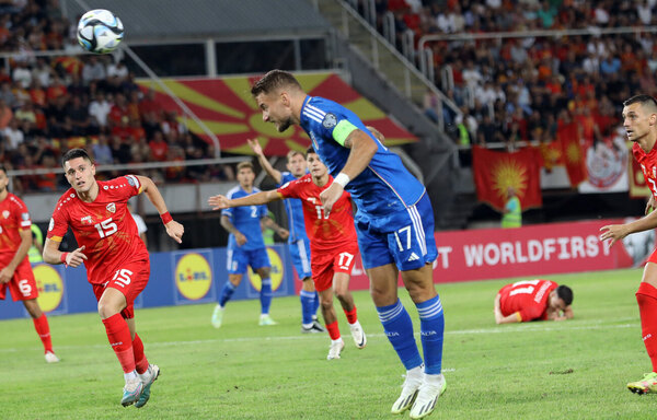 Versus / En el estreno de Spalletti, Italia no pasó del empate ante Macedonia del Norte