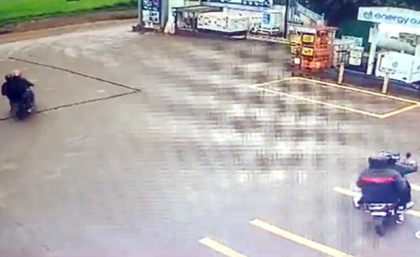 Motochorros roban G. 23 millones en asalto a surtidor