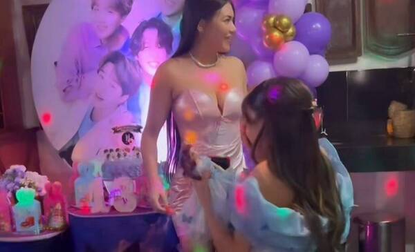 [VIDEO] Así vivió Mía su festejo de cumple antes de su cirugía