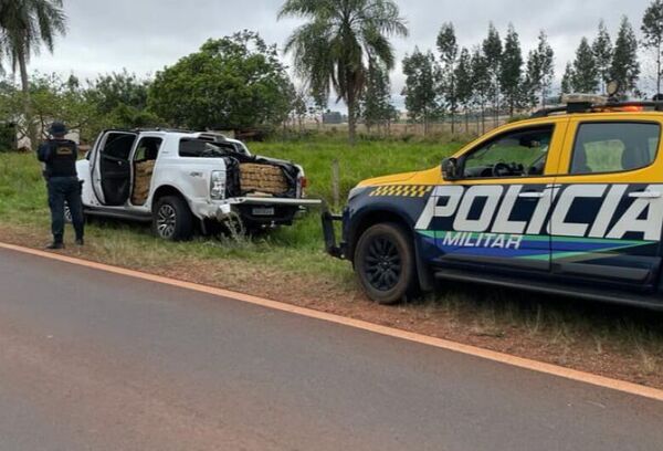 Policías de Ponta Porâ detiene a un hombre con 1 tonelada de marihuana