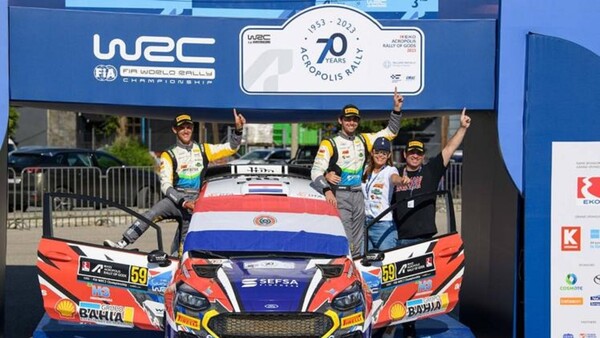 Diego Domínguez, subcampeón mundial junior en Rally