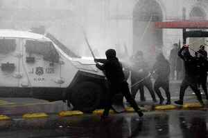 Vandalizaron La Moneda en víspera del aniversario del golpe contra Allende