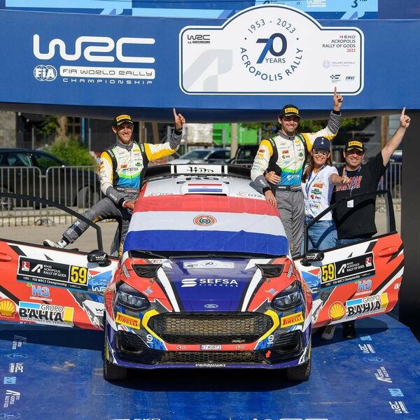Versus / Dominguez gana en Grecia para ser Sub Campeón del Mundo en la JWRC