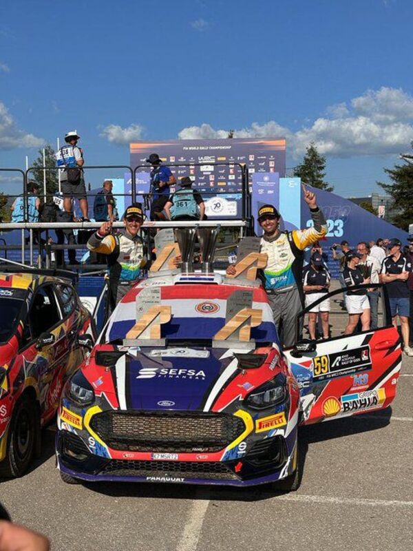 Diego Domínguez, se consagró subcampeón mundial junior en Rally - .::Agencia IP::.