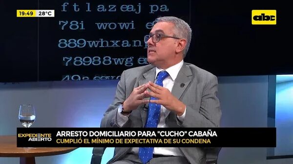 Video: arresto domiciliario para ‘’Cucho’' Cabaña - ABC Noticias - ABC Color