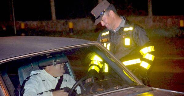 La Nación / Patrulla demoró en rutas a 232 conductores ebrios
