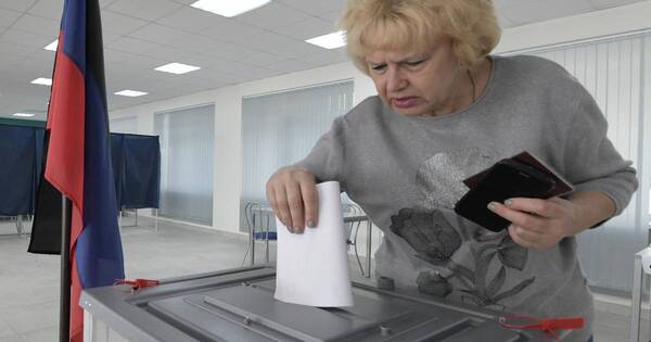 La Nación / Partido de Putin gana en regiones anexadas