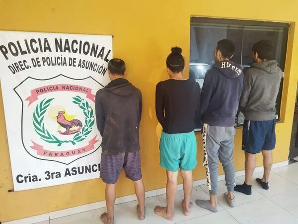 Varios detenidos en diferentes procedimientos en Asunción - Policiales - ABC Color