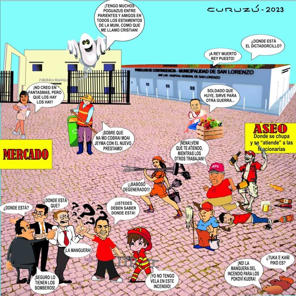 Mbeguemi Online: Farra, cambios, fantasmas y mangueras » San Lorenzo PY