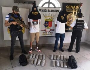 Detienen con marihuana a dos brasileños en el Puente de la Amistad - ABC en el Este - ABC Color