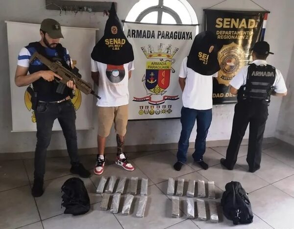 Detienen con marihuana a dos brasileños en el Puente de la Amistad - ABC en el Este - ABC Color