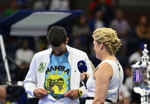 Versus / Djokovic homenajea a Kobe Bryant con su título 24: "Me ayudó mucho"