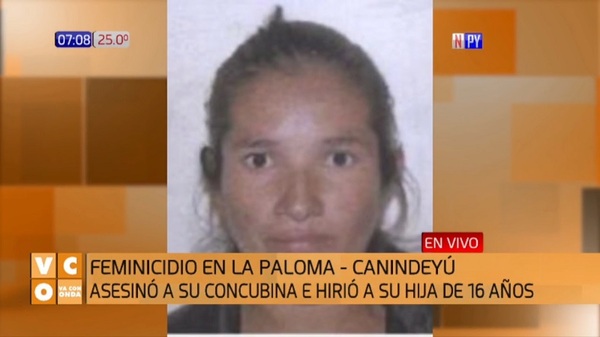 Hombre mató a puñaladas a su concubina en Canindeyú - Noticias Paraguay