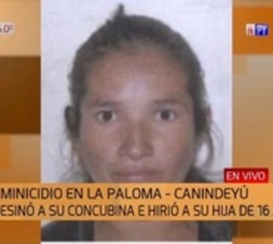 Hombre asesinó a puñaladas a su concubina en Canindeyú - Paraguay.com