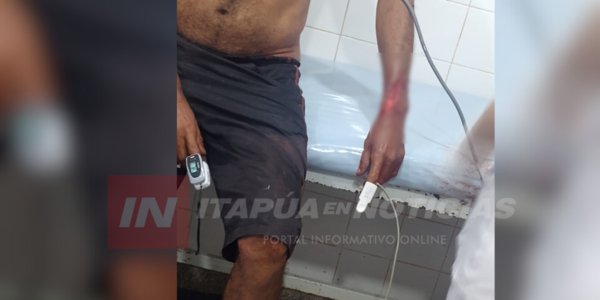 SAN PEDRO DEL PNÁ.: PELEA ENTRE VECINOS TERMINÓ CON UN HERIDO POR ARMA BLANCA - Itapúa Noticias