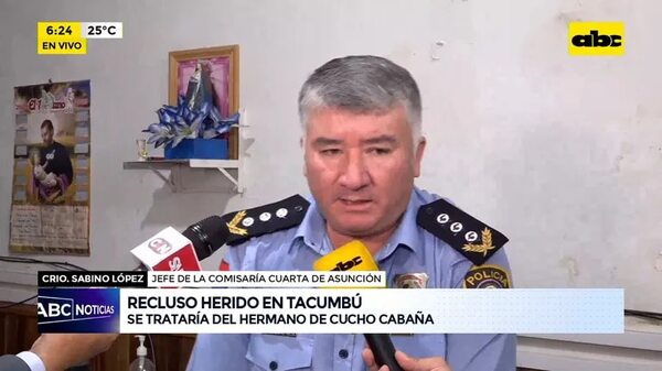 Video: Hermano de “Cucho” Cabaña herido en Tacumbú - ABC Noticias - ABC Color