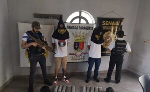 Detienen a dos brasileños que portaban marihuana