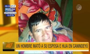 ¡Terrible! Hombre mató a su esposa e hija en Canindeyú | Telefuturo