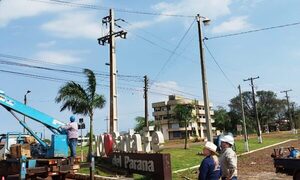 65% de avance de la obra de construcción de la nueva línea de Media Tensión para Santa Fe del Paraná