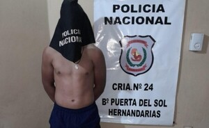 Adolescente de 15 años detenido por agredir a su madre