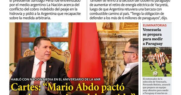 La Nación / LN PM: edición mediodía del 11 de setiembre
