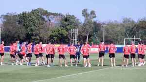 Paraguay viaja con una baja