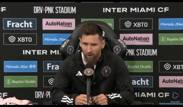 (VIDEO) ¡Messi hablando en inglés, gracias a la inteligencia artificial!