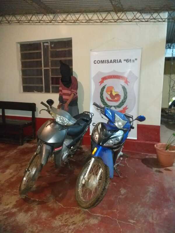 Recuperan motocicletas robadas en Coronel Bogado: arrestan al presunto autor