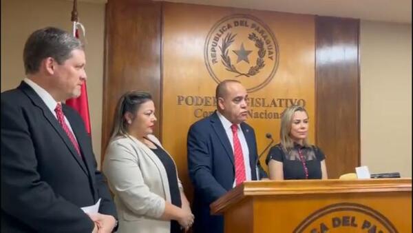 Bancada de Honor Colorado da la bienvenida a la senadora Zenaida Delgado - El Trueno