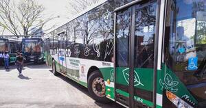 La Nación / Pasaje en buses eléctricos dejará de ser gratis:  costará G. 4.000 desde la próxima semana