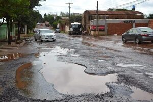 La calle desastrosa genera quejas de pobladores de San Juan Nepomuceno - Nacionales - ABC Color