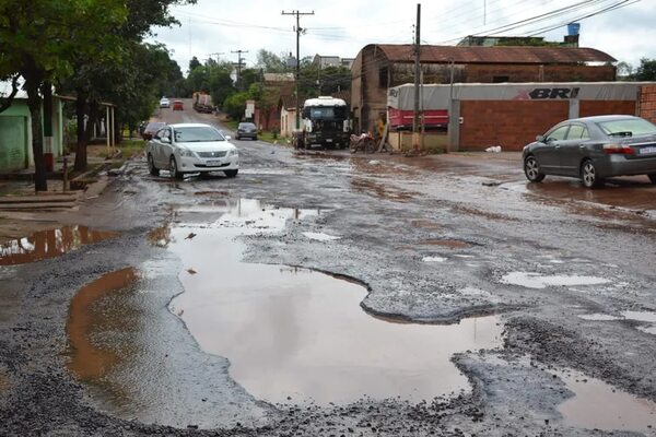 La calle desastrosa genera quejas de pobladores de San Juan Nepomuceno - Nacionales - ABC Color