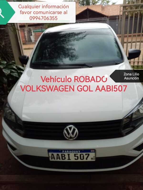 Roban automóvil a punta de arma de fuego en Asunción - trece