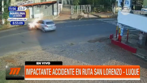 Impactante accidente en ruta San Lorenzo - Luque | Telefuturo