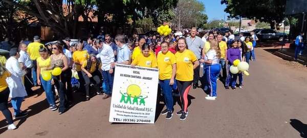 Realizaron caminata por el "Día Mundial para la Prevención del Suicidio" - Radio Imperio 106.7 FM