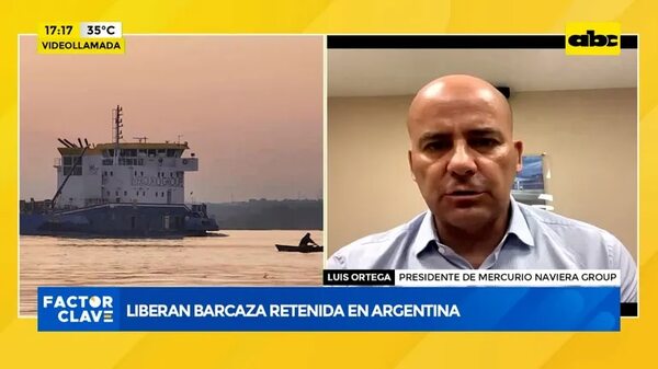 Video: liberan barcaza retenida en Argentina - Factor Clave - ABC Color